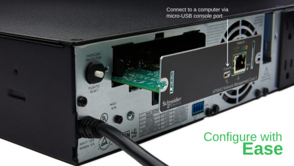 APC AP9640 Smart-UPS Netwerk Management Card (gen3) - Afbeelding 2