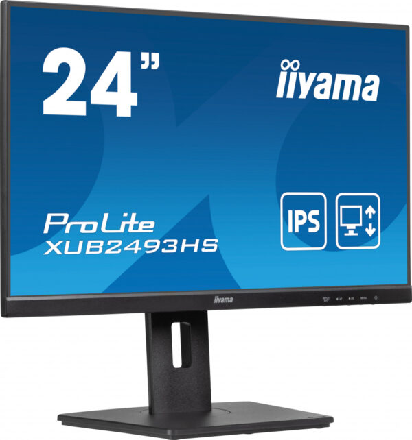 iiyama ProLite XUB2493HS-B6 computer monitor 60,5 cm (23.8") 1920 x 1080 Pixels Full HD LED Zwart - Afbeelding 3