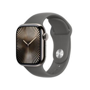 Apple Watch Series 10 OLED 42 mm Digitaal 374 x 446 Pixels Touchscreen 4G Titanium Wifi GPS