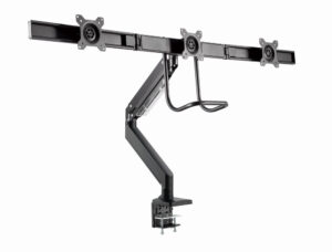 Gembird MA-DA3-03 flat panel bureau steun 68,6 cm (27") Zwart