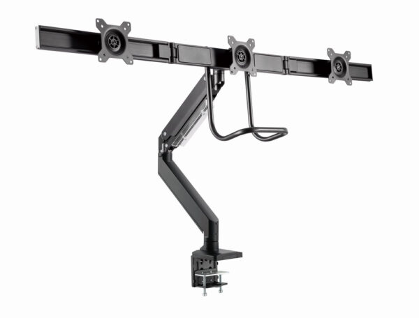 Gembird MA-DA3-03 flat panel bureau steun 68,6 cm (27") Zwart