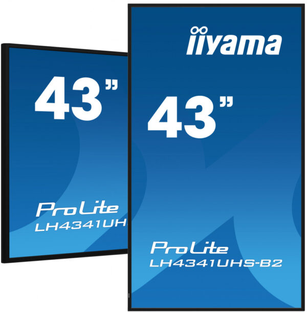 iiyama LH4341UHS-B2 beeldkrant 108 cm (42.5") LCD 500 cd/m² 4K Ultra HD Type processor Android 8.0 18/7 - Afbeelding 5