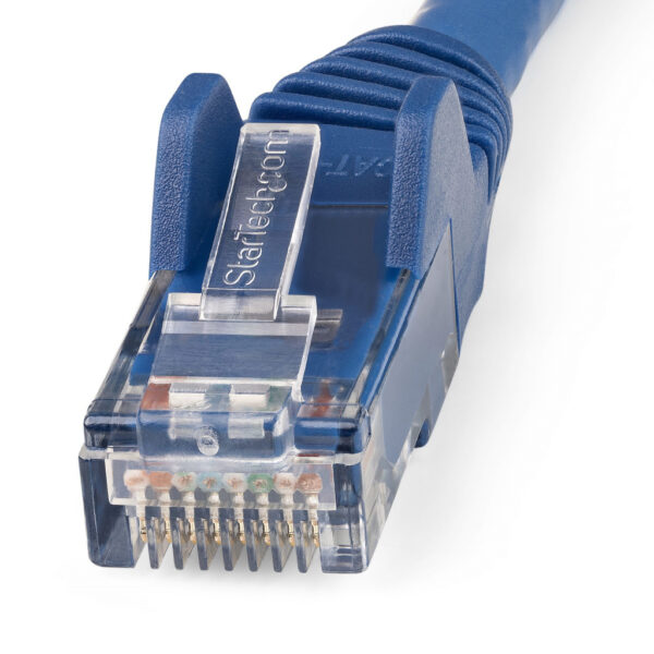 StarTech.com N6LPATCH50CMBL netwerkkabel Blauw 0,5 m Cat6 U/UTP (UTP) - Afbeelding 2