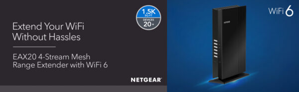 NETGEAR 4PT AX1800 WIFI MESH EXTENDER - Afbeelding 8