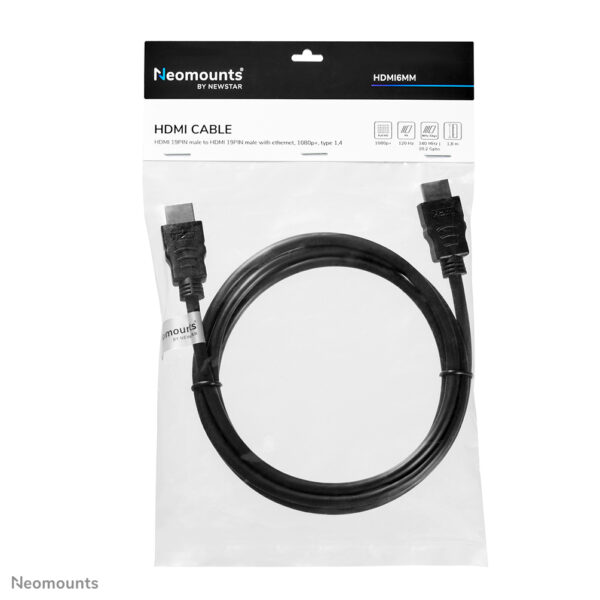 Neomounts HDMI6MM HDMI kabel - 1.8 meter - Afbeelding 4