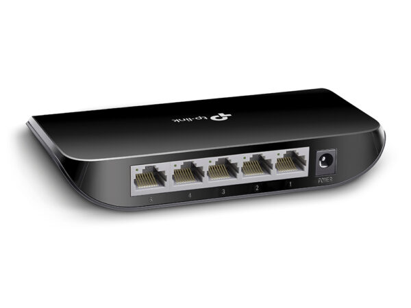 TP-Link TL-SG1005D Unmanaged Gigabit Ethernet (10/100/1000) Zwart - Afbeelding 3