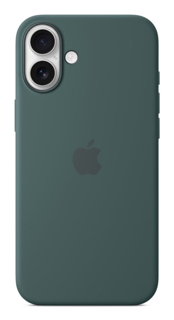 Apple Siliconenhoesje met MagSafe voor iPhone 16 Plus - Blauwgroen - Afbeelding 4