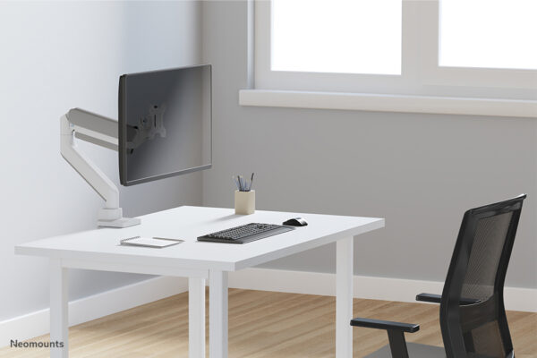 Neomounts DS70-450WH1 Monitorarm 17-42" - gasveer - Topfix - 180°-stop - Afbeelding 17