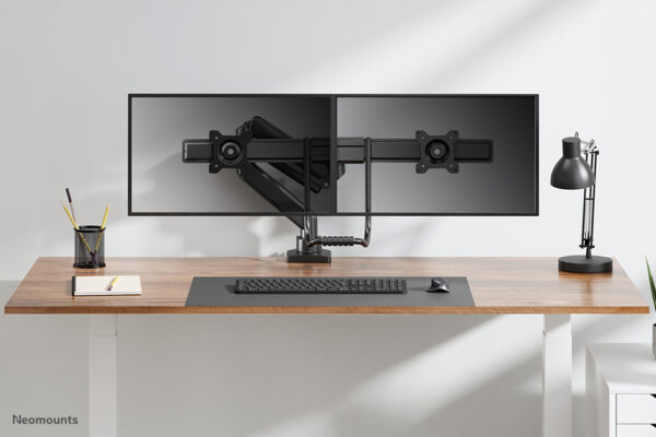 Neomounts DS75-450BL2 Monitorarm 17-32" - gasveer - Topfix - 180°-stop - Afbeelding 15