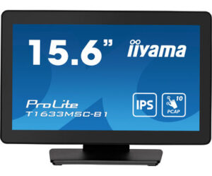 iiyama ProLite T1633MSC-B1 computer monitor 39,6 cm (15.6") 1920 x 1080 Pixels Full HD LCD Touchscreen Zwart