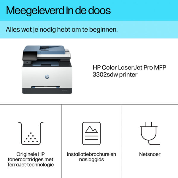 HP Color LaserJet Pro MFP 3302sdw - Afbeelding 6