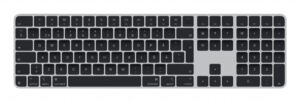 Apple Magic toetsenbord Universeel USB + Bluetooth QWERTY Zweeds Zwart