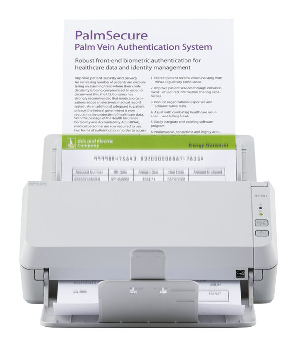 Ricoh SP-1125N ADF-scanner 600 x 600 DPI A4 Grijs - Afbeelding 3
