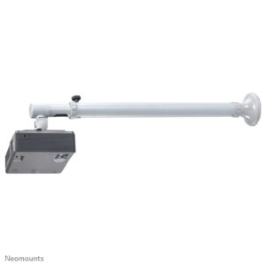 Neomounts BEAMER-W100SILVER Beamer muurbeugel - d 73-123 cm - full motion