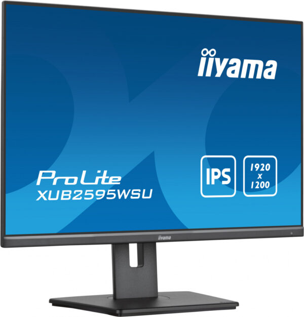 iiyama ProLite XUB2595WSU-B5 computer monitor 63,5 cm (25") 1920 x 1200 Pixels WUXGA LED Zwart - Afbeelding 4