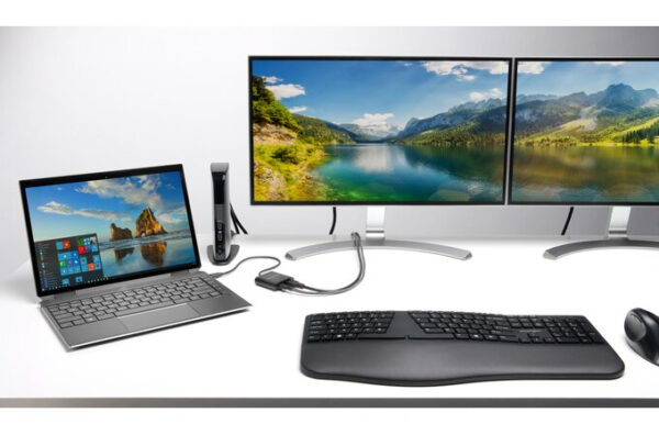 Kensington ProFit Ergo Wrlss toetsenbord Universeel RF draadloos + USB AZERTY Frans Zwart - Afbeelding 9