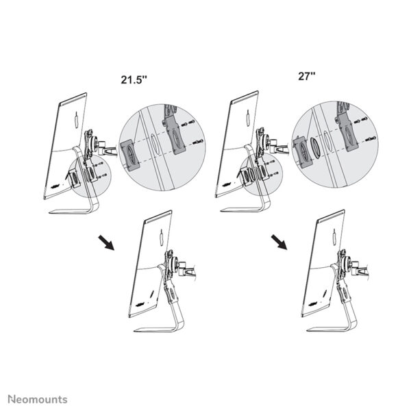 Neomounts FPMA-VESAMAC2127 iMac VESA-adapter - Afbeelding 2