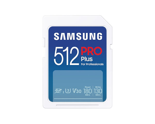 Samsung PRO Plus MB-SD512SB/WW flashgeheugen 512 GB SDXC UHS-I - Afbeelding 3
