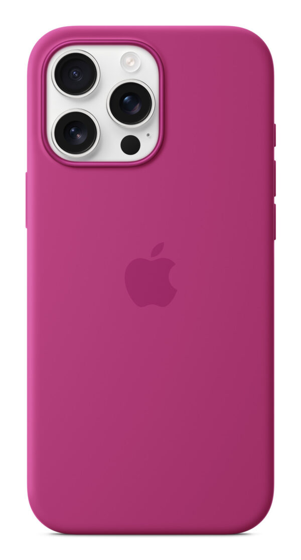 Apple Siliconenhoesje met MagSafe voor iPhone 16 Pro Max - Fuchsia - Afbeelding 4