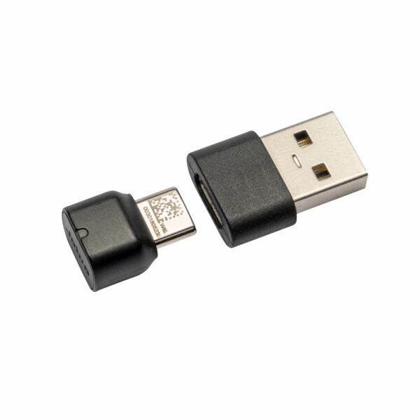 Jabra 14208-38 tussenstuk voor kabels USB C USB A Zwart - Afbeelding 2