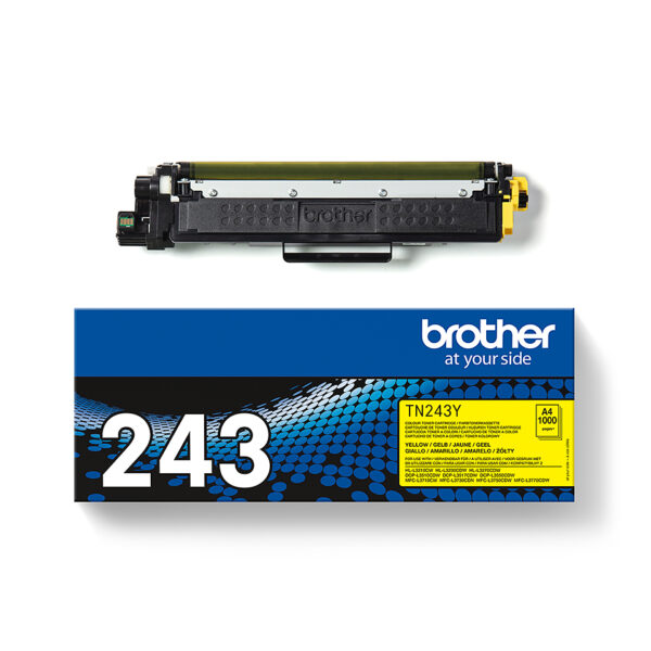 Brother TN-243Y tonercartridge 1 stuk(s) Origineel Geel - Afbeelding 4