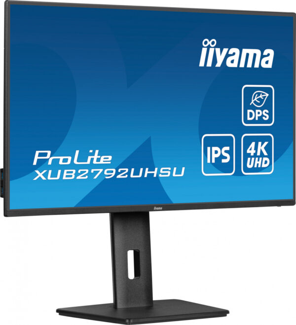 iiyama ProLite XUB2792UHSU-B6 computer monitor 68,6 cm (27") 3840 x 2160 Pixels 4K Ultra HD LED Zwart - Afbeelding 4