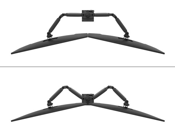 Neomounts DS60-600BL2 Monitorarm 10-32" - Quick-fix - 180°-stop - Afbeelding 9