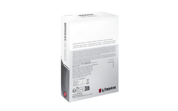 Kingston Technology 1TB XS1000 Red External USB 3.2 Gen 2 Draagbare Solid State Drive - Afbeelding 6