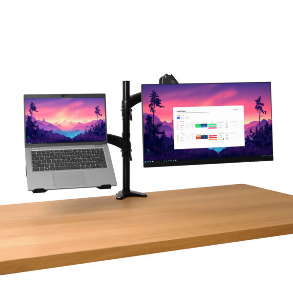 Trust Mara 81,3 cm (32") Bureau Zwart - Afbeelding 2