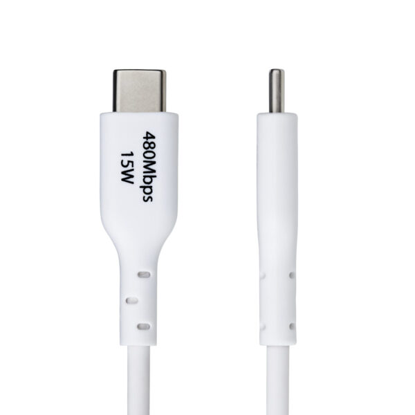 StarTech.com 1m USB-A naar USB-C Laadkabel, USB-A naar USB Type-C Oplaadkabel, Opladen & Synchroniseren, 3A Fast Charge, USB 2.0 - Afbeelding 3
