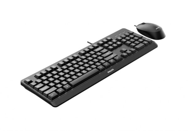 Philips 2000 series SPT6207BL/00 toetsenbord Inclusief muis Universeel USB QWERTY Engels Zwart - Afbeelding 2