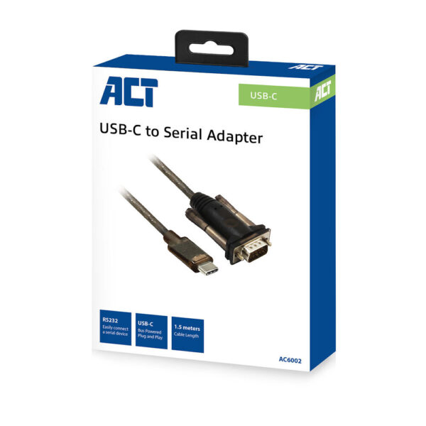 ACT USB-C naar Serieel Adapter - Afbeelding 2