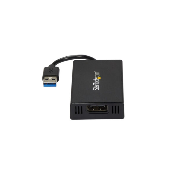 StarTech.com USB 3.0 naar 4K DisplayPort externe Multi-Monitor grafische videoadapter – DisplayLink gecertificeerd – Ultra HD 4K - Afbeelding 2