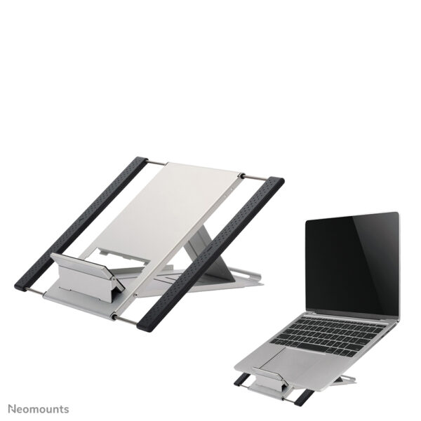 Neomounts NSLS100 Laptopstandaard 10-22" - opvouwbaar - compact - universeel - Afbeelding 2