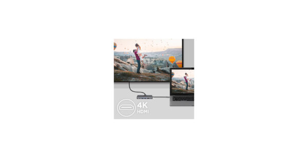 Acer 12-in-1 Type-C Dongle Bedraad USB 3.2 Gen 1 (3.1 Gen 1) Type-C Zilver - Afbeelding 14