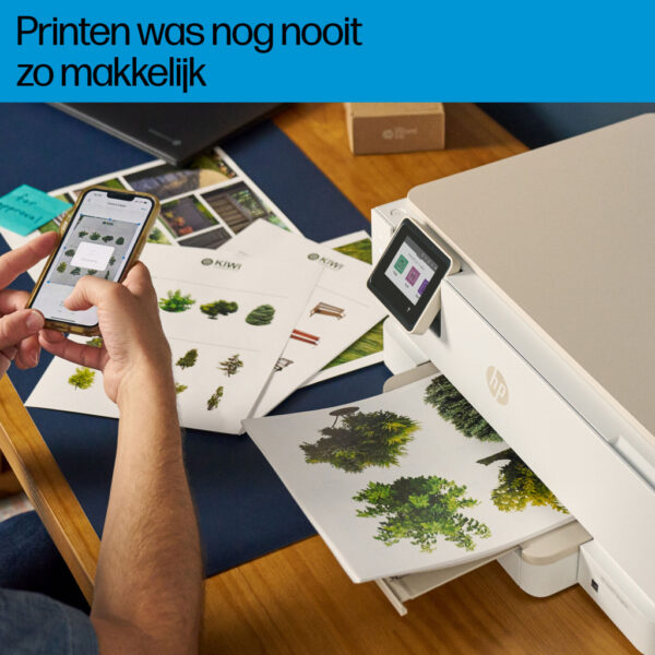 HP ENVY Inspire 7224e Draadloos All-in-One Kleur Printer, Instant Ink; Kopieerapparaat, scanner - Afbeelding 5