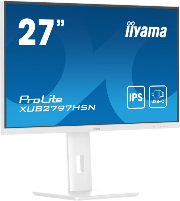 iiyama ProLite XUB2797HSN-W2 computer monitor 68,6 cm (27") 1920 x 1080 Pixels Full HD LED Wit - Afbeelding 6