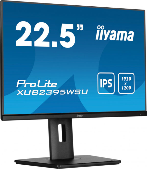 iiyama ProLite XUB2395WSU-B5 computer monitor 57,1 cm (22.5") 1920 x 1200 Pixels WUXGA LCD Zwart - Afbeelding 3