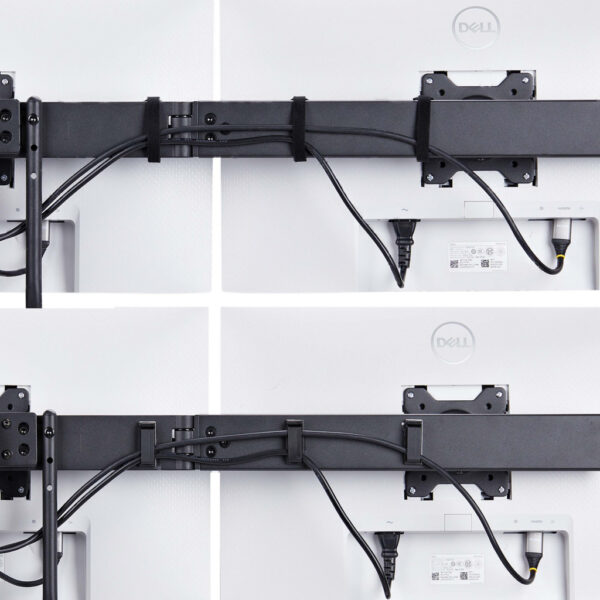 StarTech.com Crossbar Triple Monitor Arm voor Bureau, Tot Drie 27inch Schermen, VESA 75x75/100x100, Instelling Zonder Gereedscha - Afbeelding 8