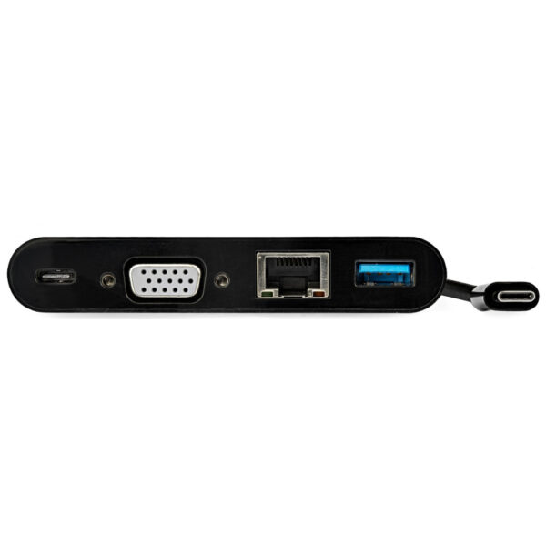 StarTech.com USB-C Multiport Adapter - Mini USB-C Dock met Single Monitor VGA 1080p Video - 60W Power Delivery Passthrough - USB - Afbeelding 4