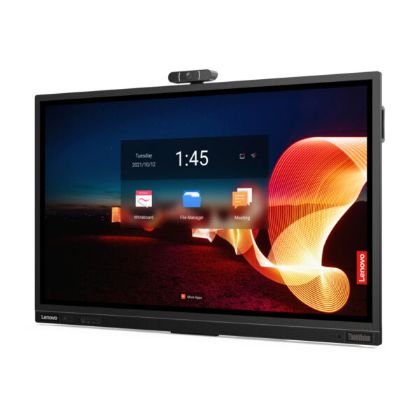 Lenovo ThinkVision T65 computer monitor 165,1 cm (65") 3840 x 2160 Pixels 4K Ultra HD LED Touchscreen Zwart - Afbeelding 3