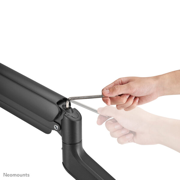 Neomounts DS70PLUS-450BL1 Monitorarm 17-49" - gasveer - Topfix - 180°-stop - Afbeelding 5