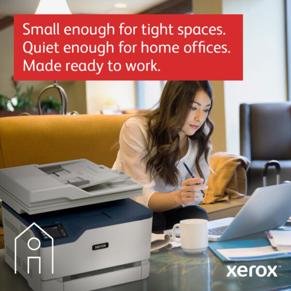 Xerox C235 A4 22ppm Wireless Duplex Copy/Print/Scan/Fax PS3 PCL5e/6 ADF 2 Trays Total 251 Sheets - Afbeelding 8