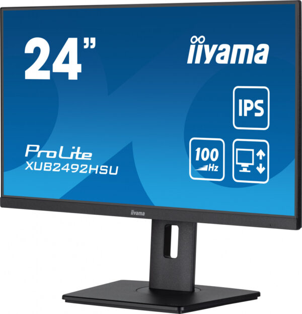 iiyama XUB2492HSU-B6 computer monitor 60,5 cm (23.8") 1920 x 1080 Pixels Full HD LED Zwart - Afbeelding 4