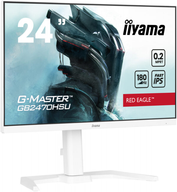 iiyama G-MASTER GB2470HSU-W6 computer monitor 60,5 cm (23.8") 1920 x 1080 Pixels Full HD LED Wit - Afbeelding 2
