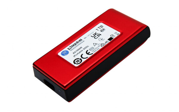 Kingston Technology 1TB XS1000 Red External USB 3.2 Gen 2 Draagbare Solid State Drive - Afbeelding 4