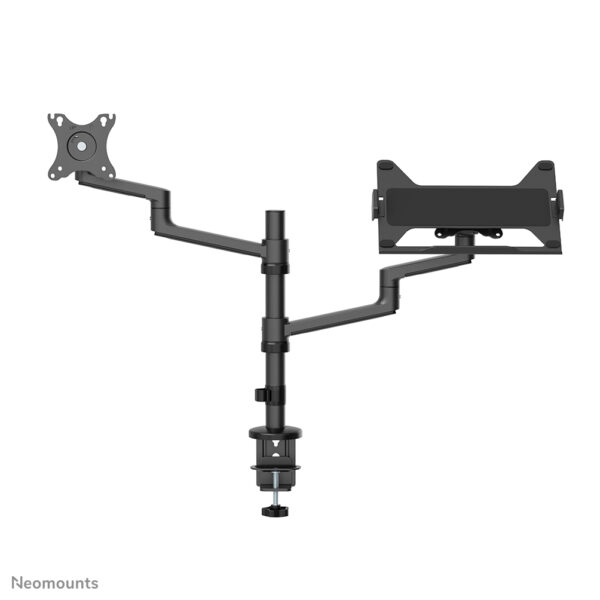 Neomounts DS20-425BL2 Monitorarm met laptophouder 17-27" - ruimtebesparend - Afbeelding 3