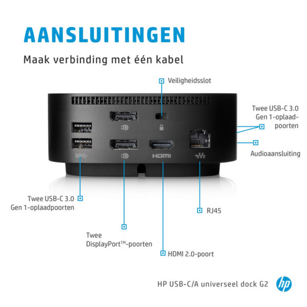 HP USB-C dock G5 - Afbeelding 20