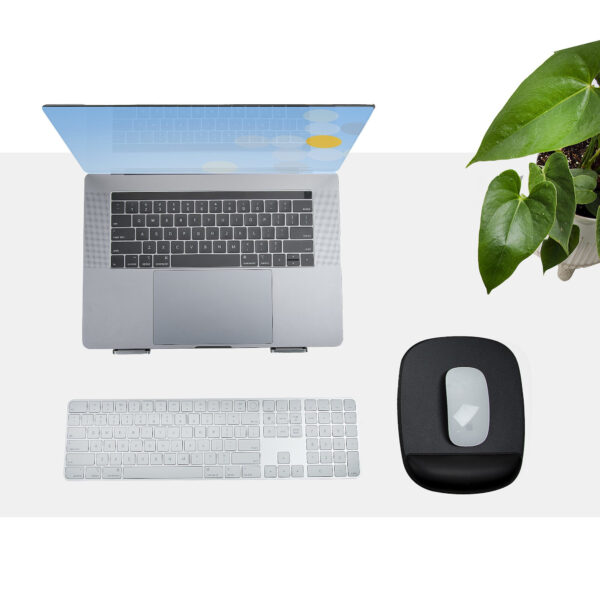 StarTech.com B-ERGO-MOUSE-PAD muismat Zwart - Afbeelding 6