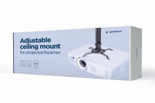 Gembird CM-B-01 projector beugel Plafond Zwart - Afbeelding 12